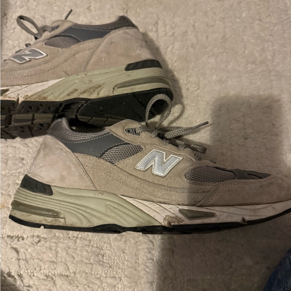 Men’s new balance 991 kith grey size 10 - Picture 10 of 14
